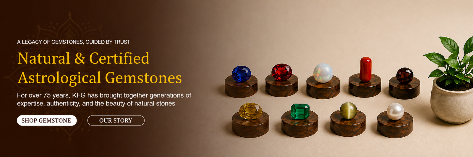 Natural & Certified Astrological Gemstones - A Legacy of Gemstones, Guided by Trust